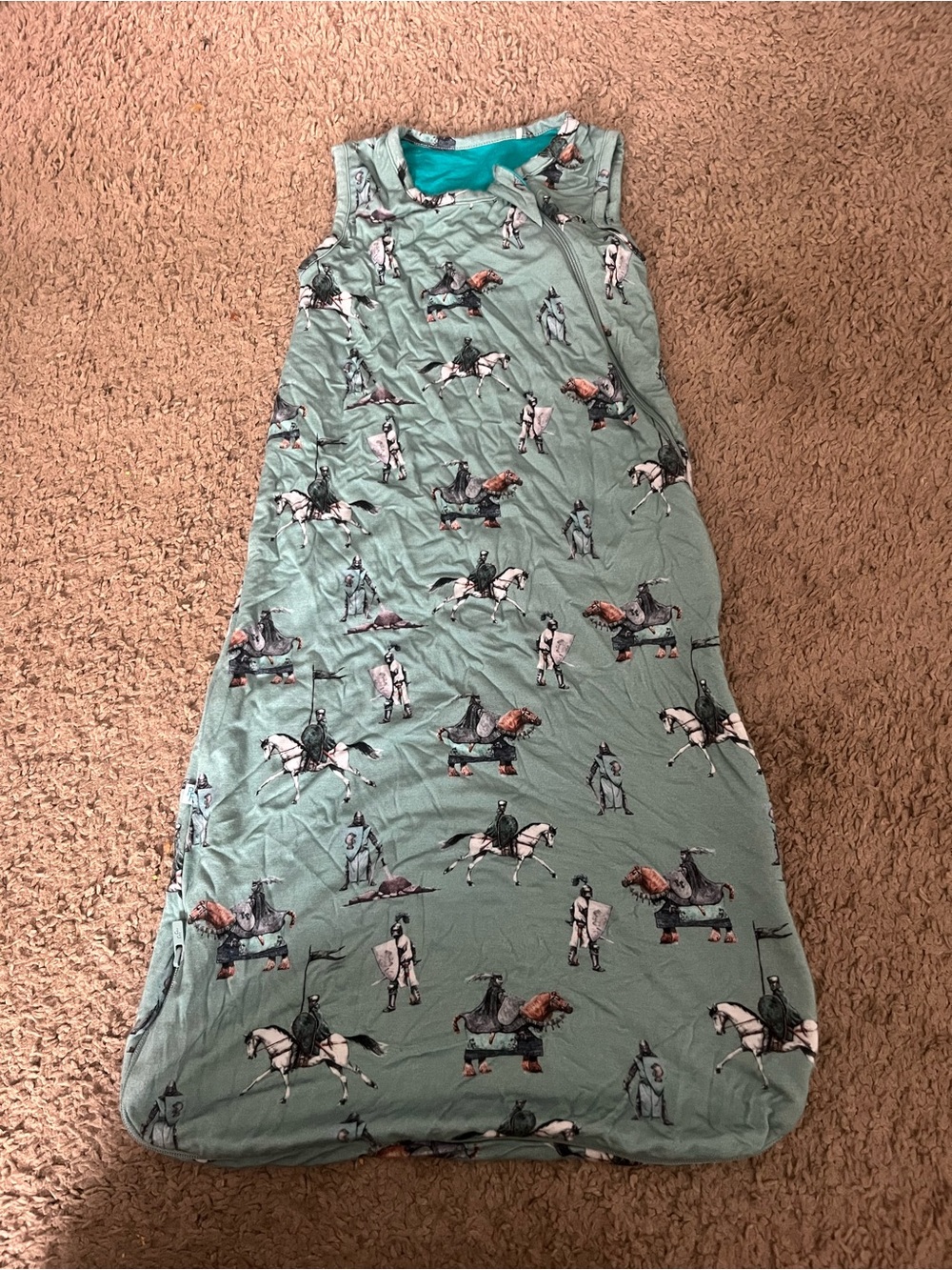 Posh Peanut Teal Sleeveless Baby Sleep Sack